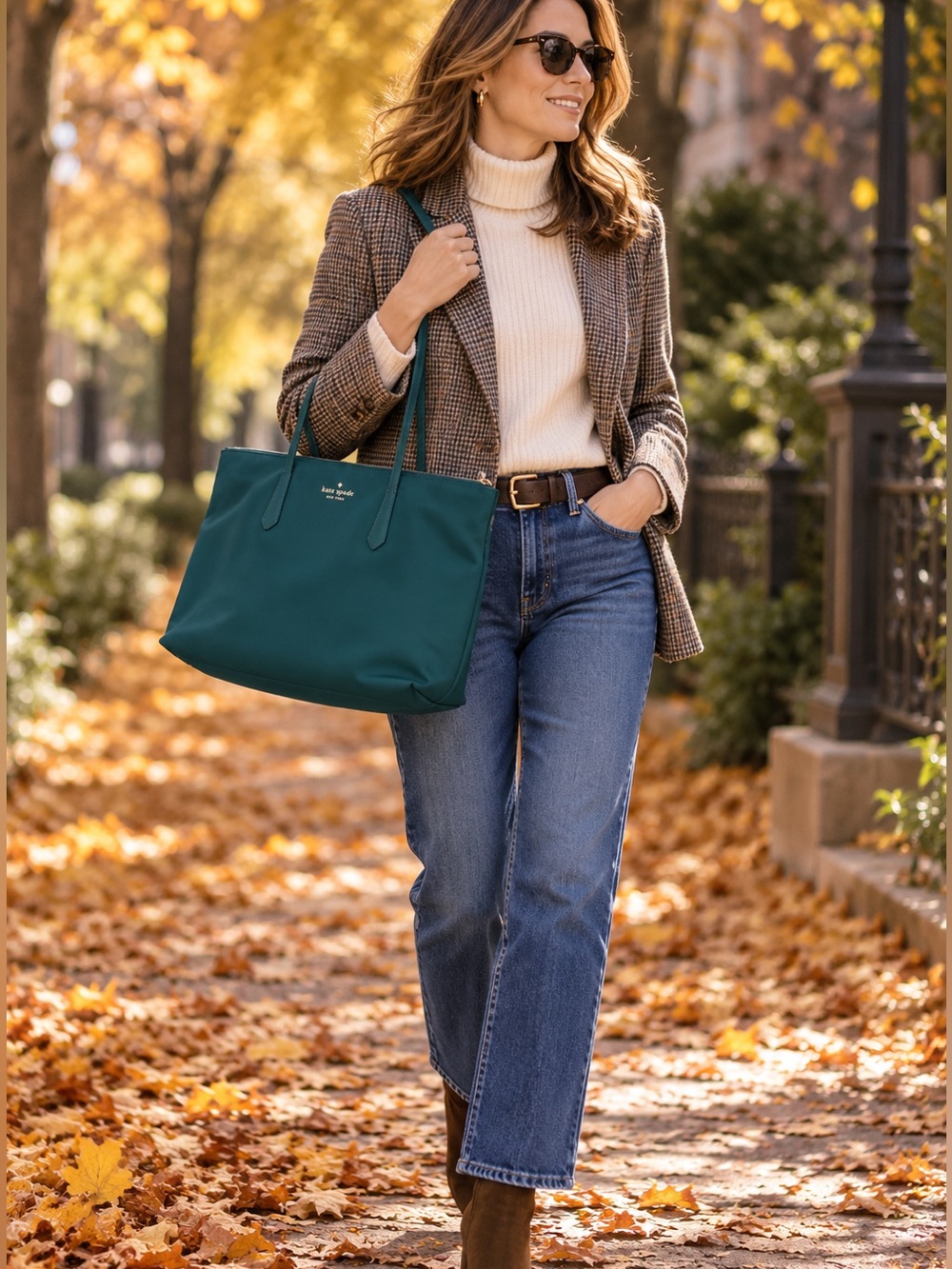 Kate Spade Jade Medium Kitt Tote - Excellent Condition